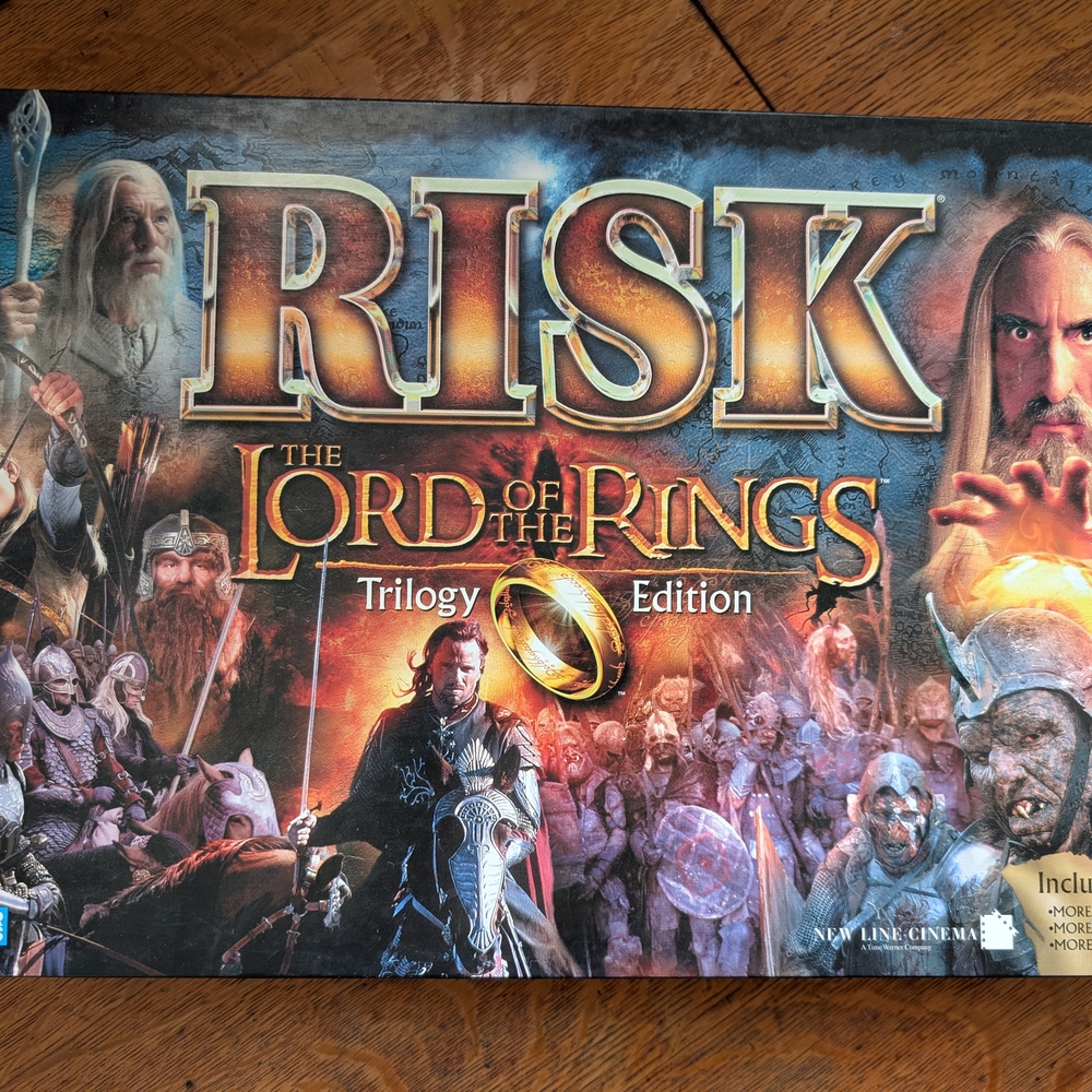 Risk: The Lord of the Rings Trilogy Edition Board Game